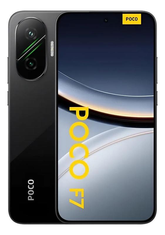 スマートフォン本体 POCO F7 Black 12GB RAM 512GB Smartphone POCO F7 12GB de RAM 512GB Tela 6.83 Dual Sim 5G